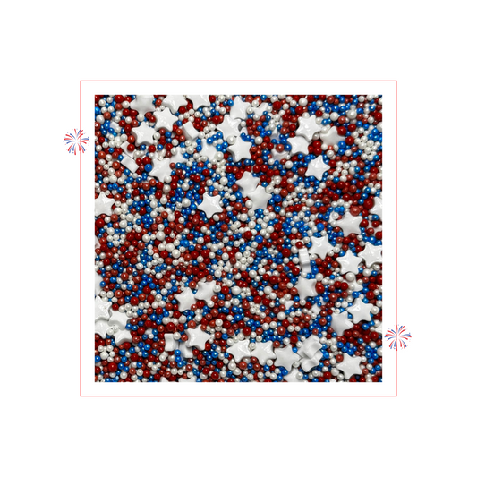 Stars & Stripes sprinkle mix
