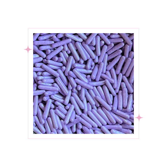 Pearlescent Purple sprinkle Rods