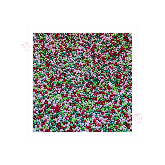 Berrylicious pearlized non-pareils sprinkle mix