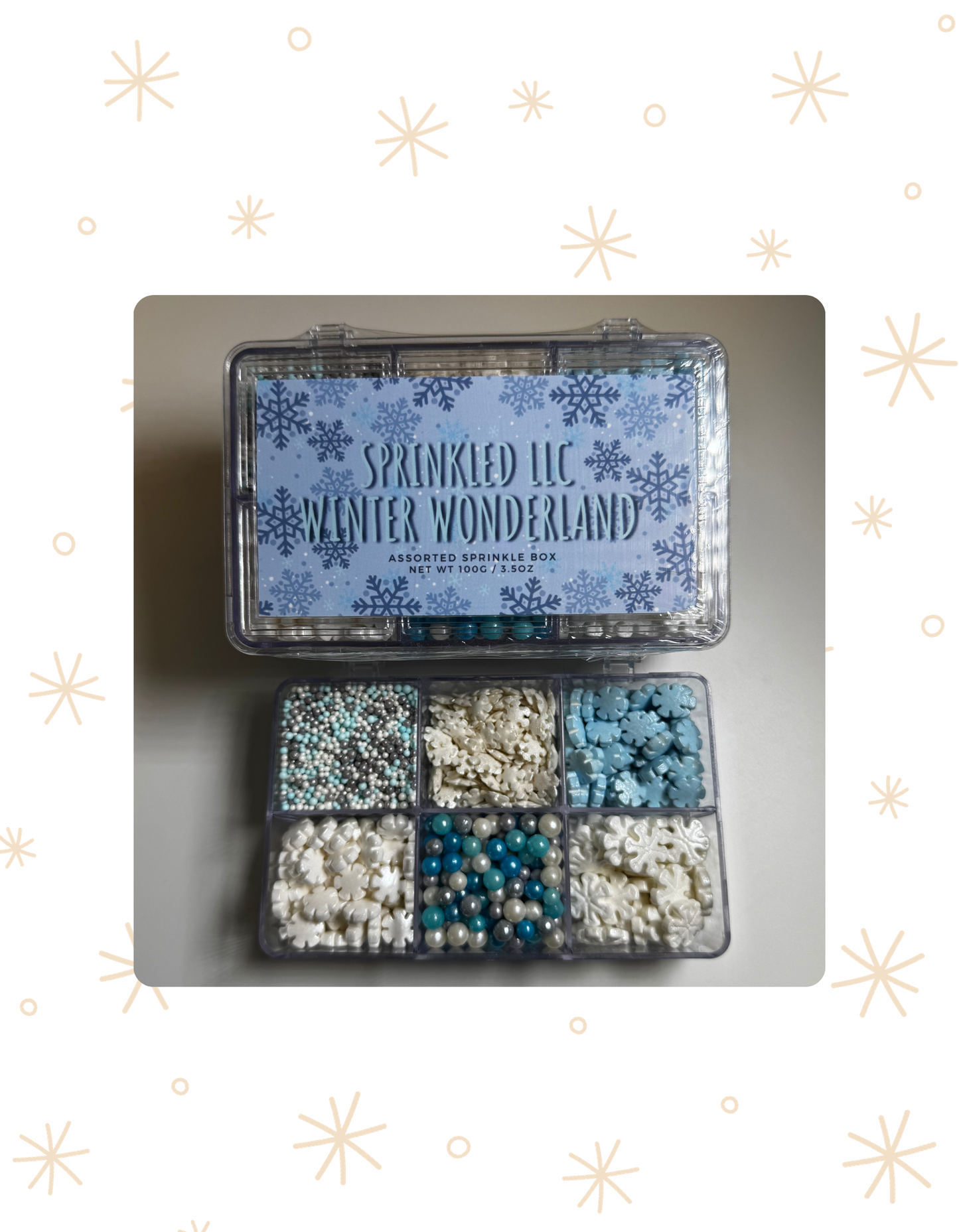 Winter Wonderland sprinkle box